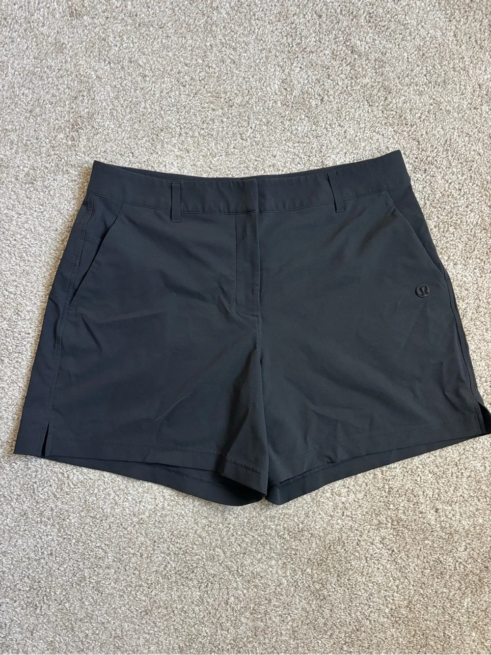 Lululemon Black Golf Shorts